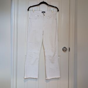 J. Crew White Denim Jeans